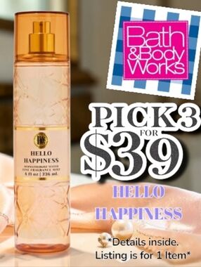 Bath And Body Works Hello Happiness